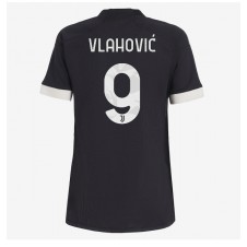 Juventus Dusan Vlahovic #9 Tredje Tröja Dam 2023-24 Korta ärmar